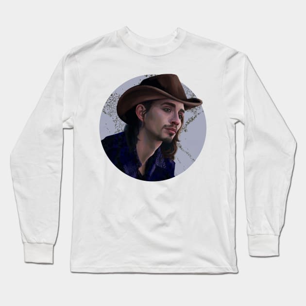 Umbrella Academy - Cowboy Hat Klaus Hargreeves Long Sleeve T-Shirt by brainbag